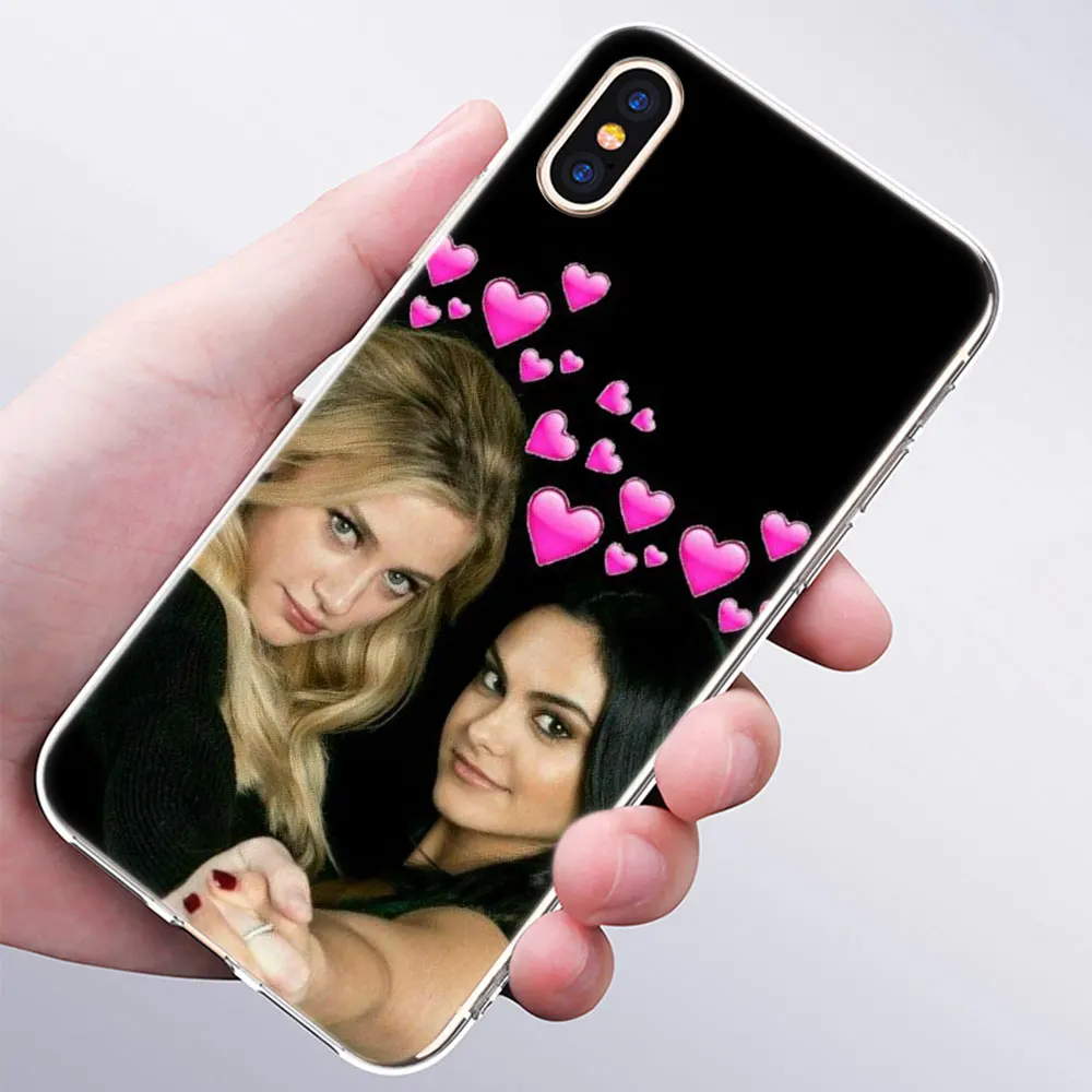 012 Hot Lili Reinhart Riverdale Soft Silicone Fashion Case for Apple iPhone 11 Pro XS MAX XR X 7 8 Plus 6 6s Plus 5 5C 5S SE Cover - Цвет: 012