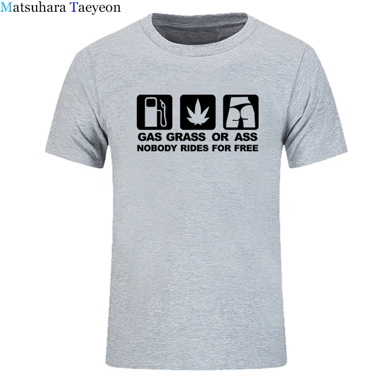 2018 New GASS GRASS ASS JDM Funny T Shirt Men Tshirt Man Clothing Short Sleeve T-shirt Tees Tops clothing | Мужская одежда