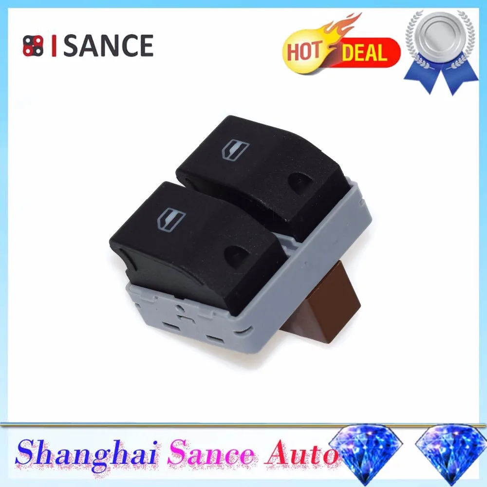 ISANCE Power переключатель заднего окна 6Q0959858A для VW Polo 9N Seat Cordoba Ibiza IV 2001 2002 2003 2004 2005 2006 2007