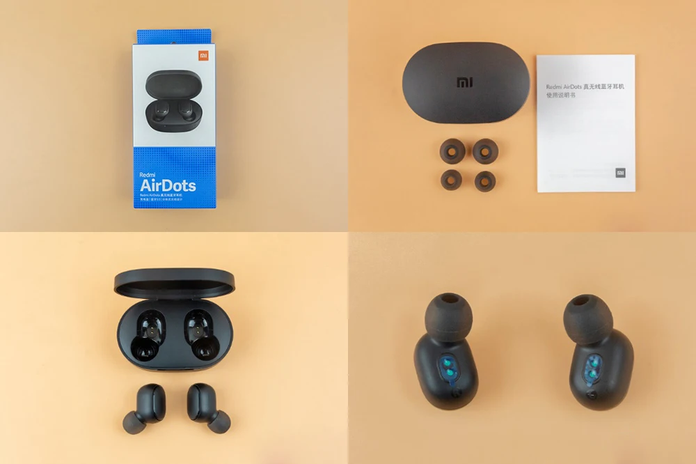 Оригинальные беспроводные наушники Xiaomi Redmi AirDots, Bluetooth 5,0, DSP, активная гарнитура с шумоподавлением TWSEJ04LS 4,1g
