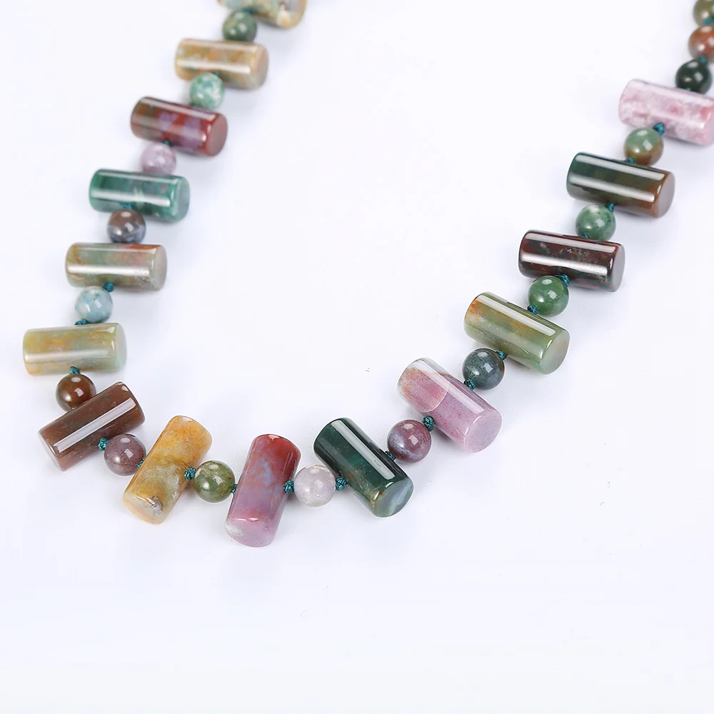 Yumten женское Нефритовое ожерелье Мужская Геометрическая подвеска оригинальные