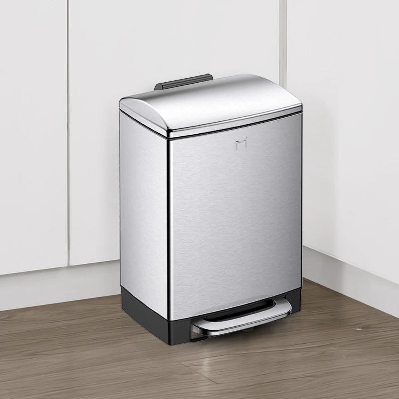 MR. BIN 6L/12L 410 мусорное ведро из нержавеющей стали с увеличенной педалью бытовой