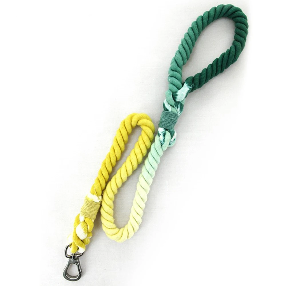 Хлопковый поводок для отслеживания собак длинная веревка нескользящий