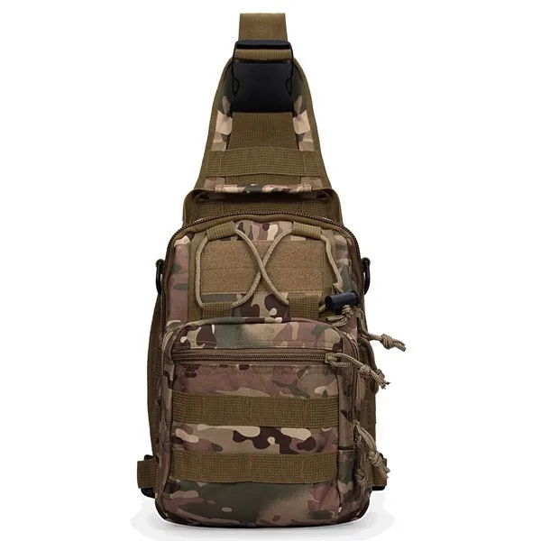 EBOYU тактическая сумка-слинг, Мужская Военная спортивная сумка, EDC Molle Pack, рюкзак, сумка через плечо, на грудь, для кемпинга, пешего туризма