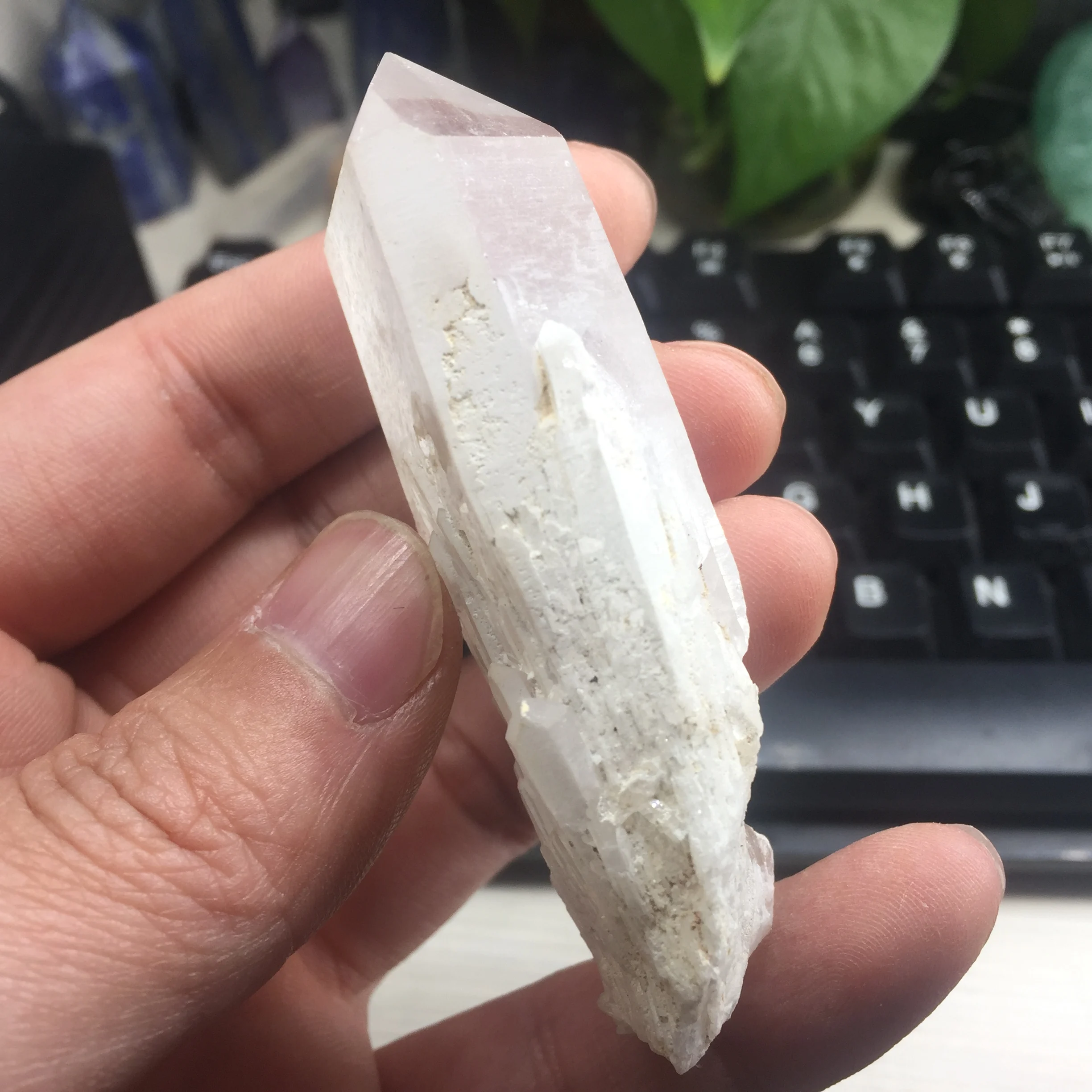 4 штуки в лоте натуральный кварцевый кристалл кластер образец Пьедра и