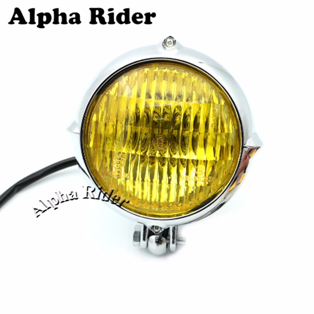 Винтажный стиль мотоциклетная фара для Harley Sportster Touring Bobber Chopper Cruiser Ретро Кафе Racer
