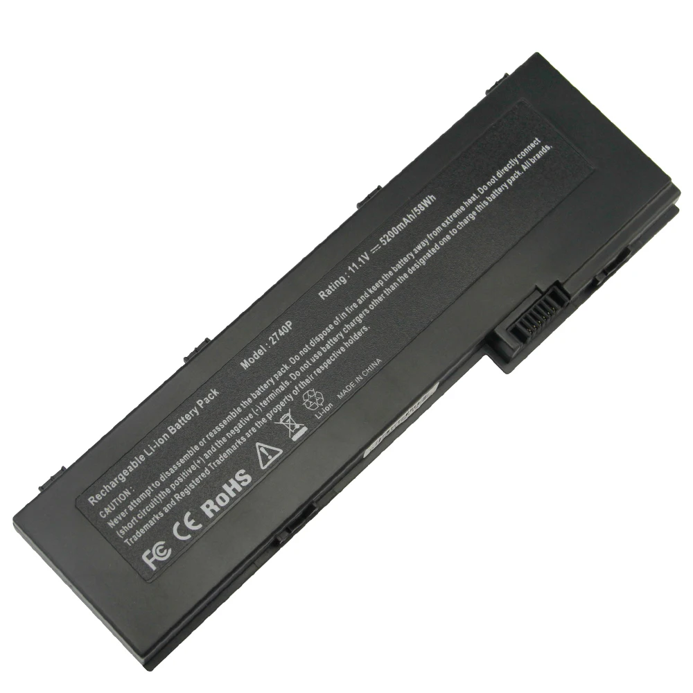 5200 мАч для HP Аккумулятор ноутбука EliteBook 2730p 2740p 2760P бизнес ноутбук AH547AA HSTNN CB45 OB45 XB43