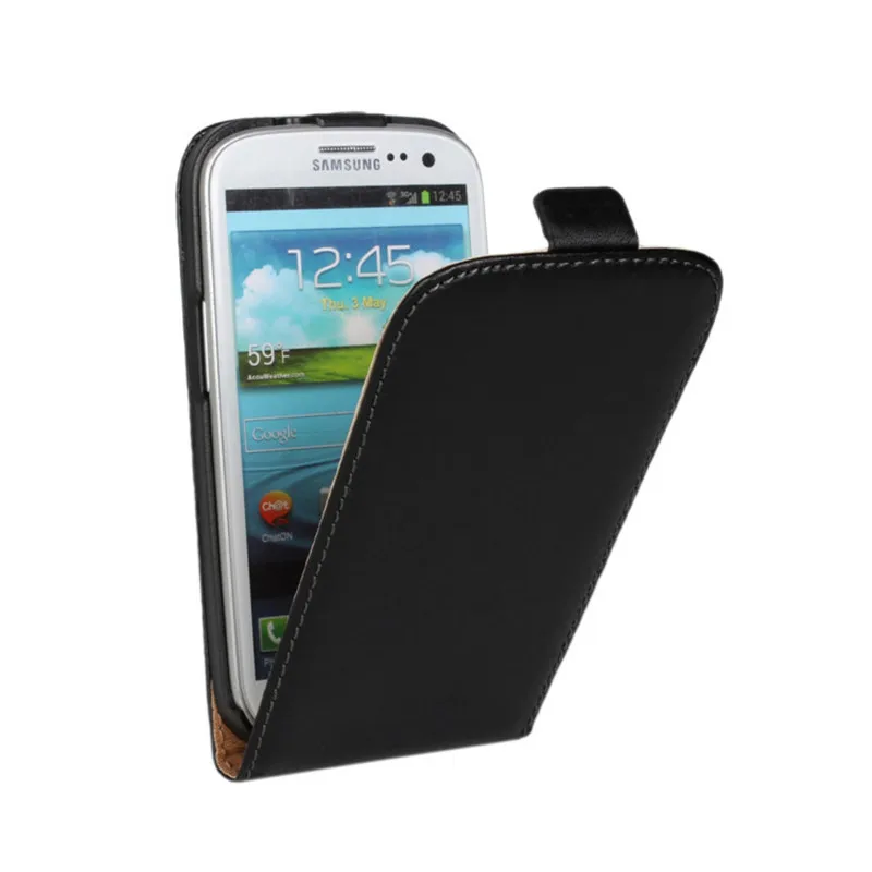 Роскошный чехол из натуральной кожи с откидной крышкой для Samsung Galaxy S3 Neo i9301 i9300i