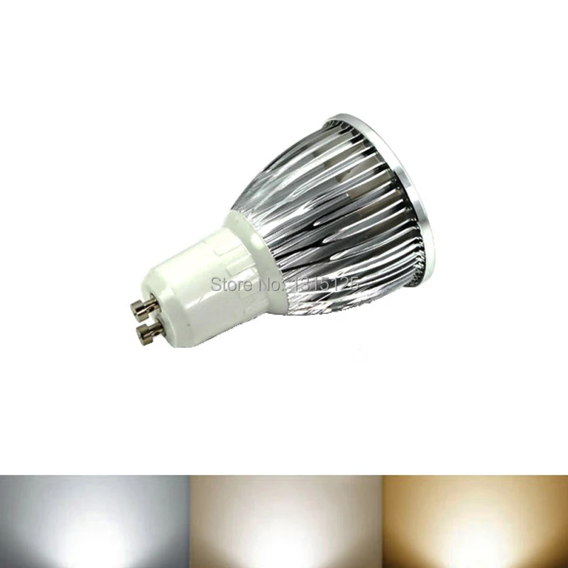 4 шт./лот высокомощный Светодиодный прожектор COB 5 Вт LED GU10 свет 3200 к Теплый Белый +