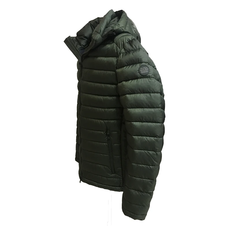 

TALIFECK 2019 Men Winter Jacket New Arrival Casual Slim Removable Hooded Thermal Down Cotton Parkas Mens Brand Clothing