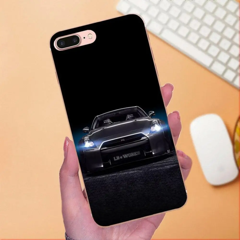 Чехлы из ТПУ для Nissan Skyline Gtr R34 чехлы Apple iPhone X XS Max XR 4 4S 5 5C 6 6S 7 8 Plus|Чехлы-накладки| |