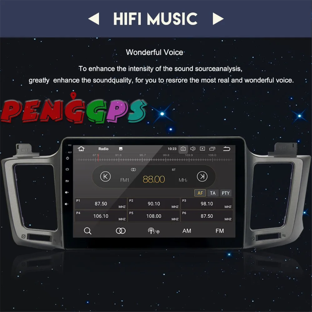 Android 8 0 Автомагнитола стерео экран gps навигация для Toyota RAV4 2013 2014 2015 2016 2017 RAV 4 без