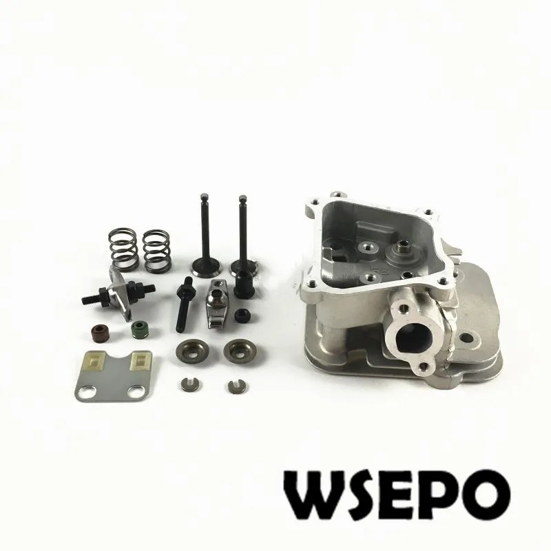 Высокое качество! Головка цилиндра в сборе с клапанами/рокеры/пружины для MZ175/166F 04