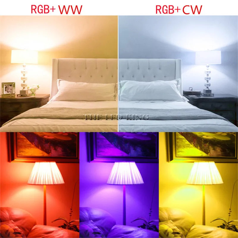 110V 220V AC 85-265V E27 E14 RGB светодиодный лампа 16 Цвет Magic Ночной светильник Настенный с