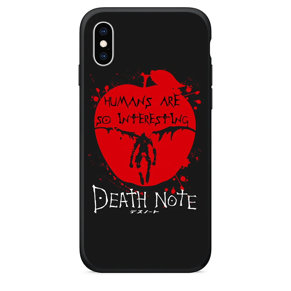 Чехол для телефона из ТПУ iPhone 6 s силиконовый чехол Death Note Ryuk kira 7 Plus 6s 5S se x xr xs max |