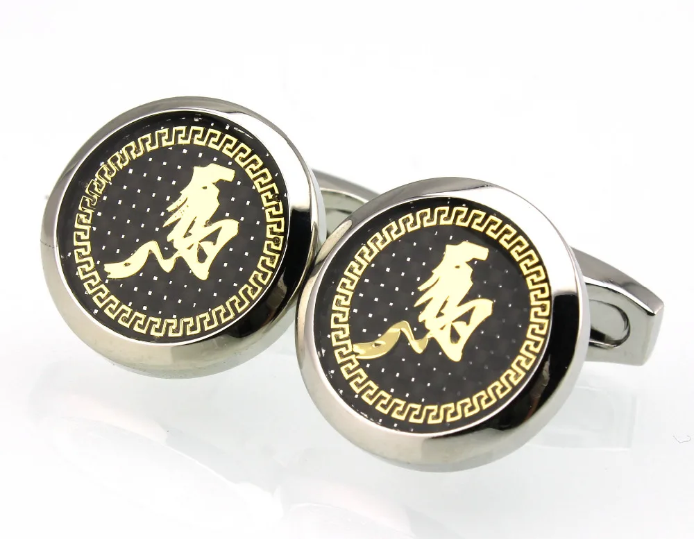 Мужские Запонки с китайскими знаками Зодиака 12 дюймов | Украшения и аксессуары