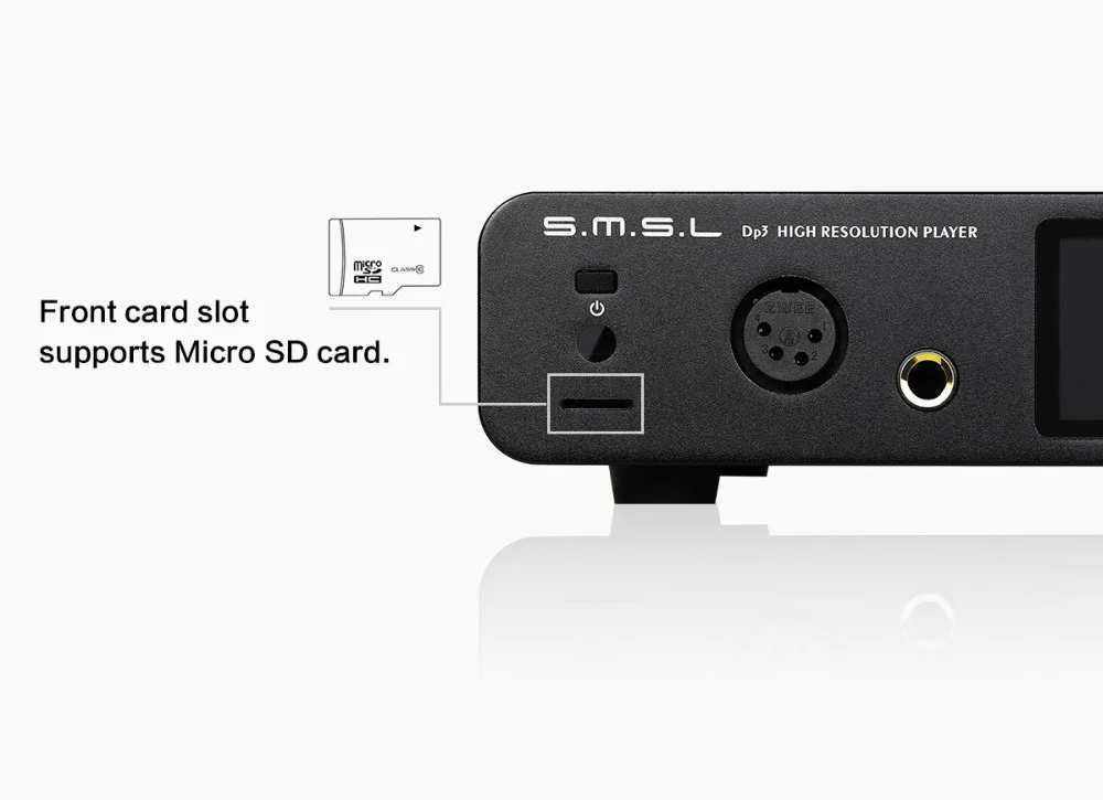SMSL DP3 Настольный сбалансированный ЦАП Auido усилитель ES9018Q2C USB ЦАП DSD цифровой плеер Hifi усилитель Bluetooth аудио усилитель