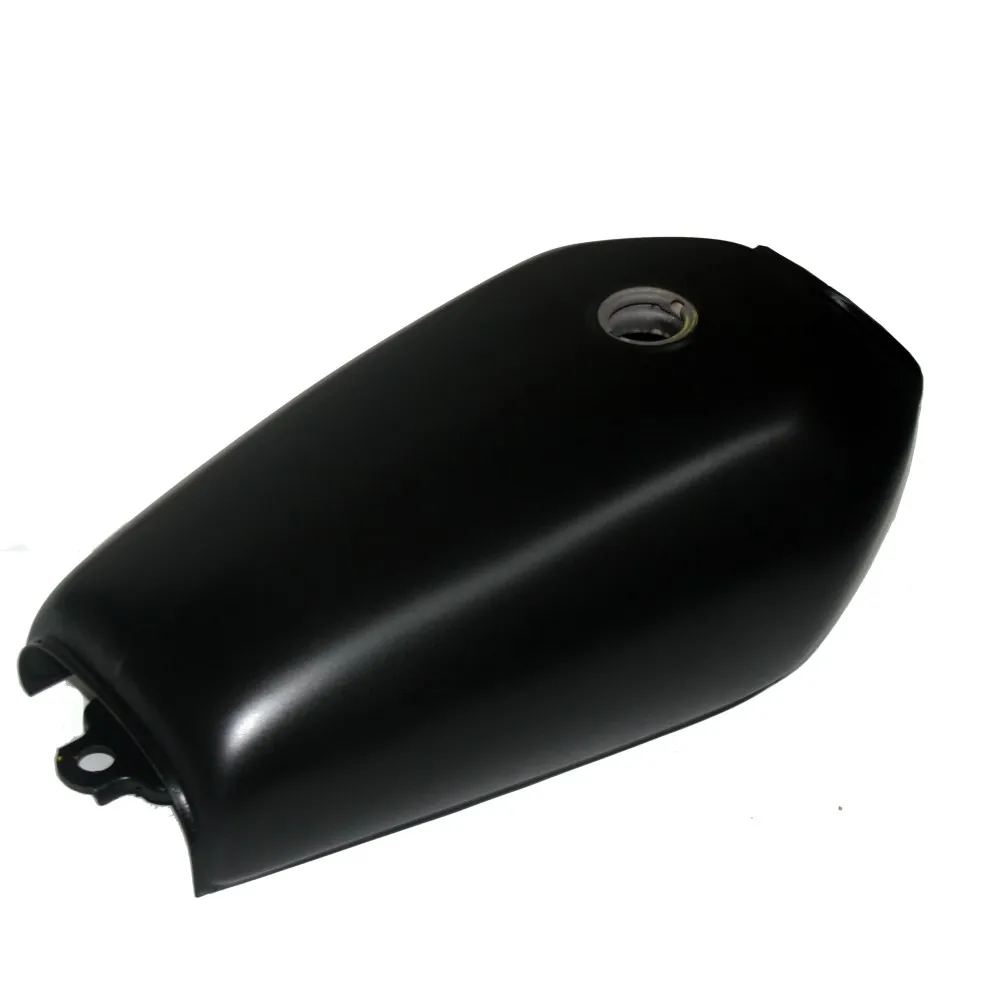 Мотоциклетный 9 л черный Cafe Racer топливный Бензобак Универсальный с толстой