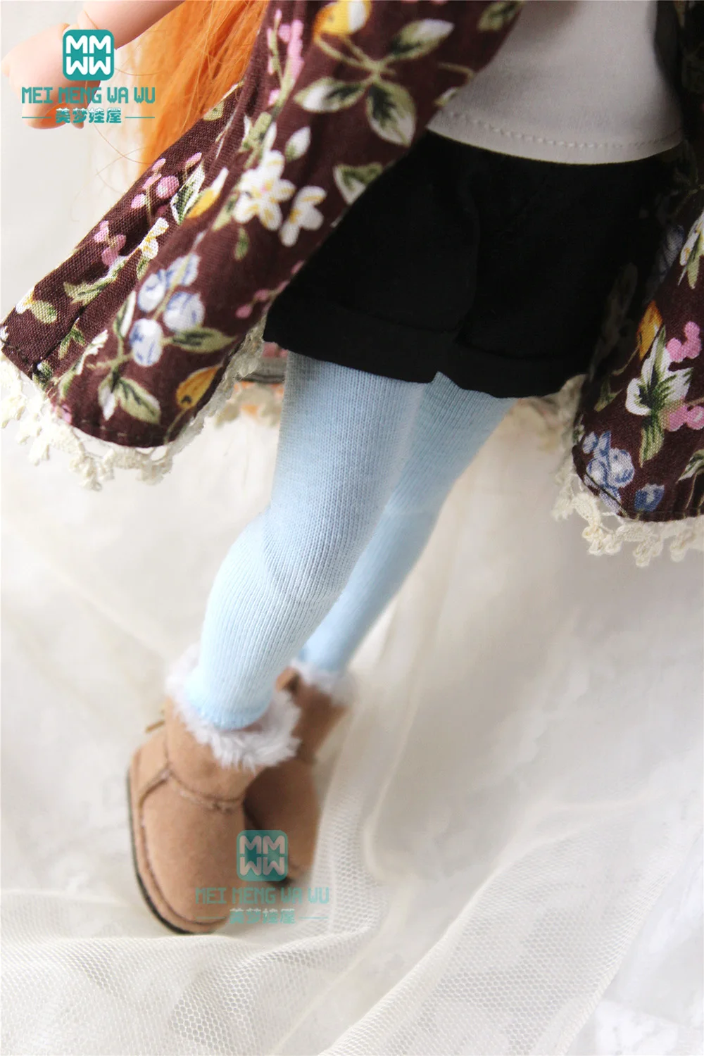 Подходит для кукольной одежды Blyth Azone 1/6 модные шорты с манжетами черный хаки