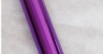 purple Голографическая фольга горячего тиснения для бумаги или пластика красочные 80 мм x 120 м тепло тиснения фольги бумага - Цвет: purple