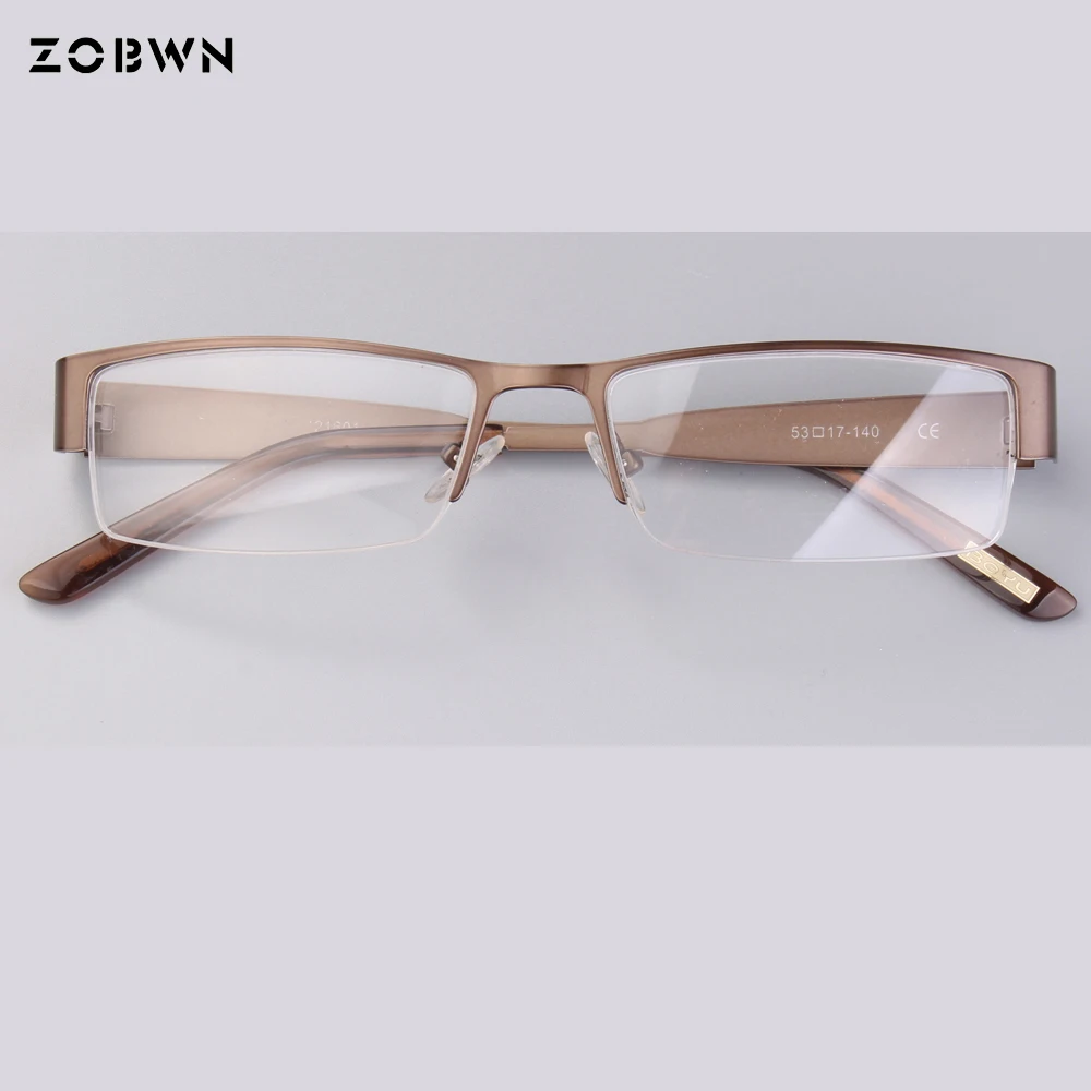

Очки мужские ZOBWN, металлические, деловые, с защитой от синего излучения