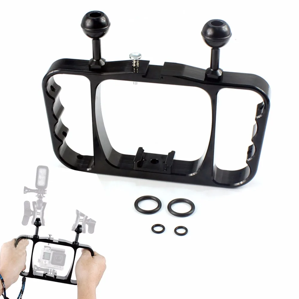 Алюминиевый кронштейн для подводной съемки для GoPro Hero 7 6 5 4/3+/3/2/экшн-камеры аксессуары для дайвинга