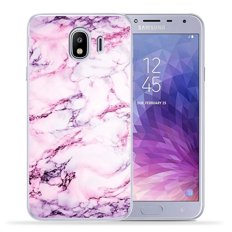0265 Роскошный чехол с мраморными буквами для samsung Galaxy J3, J4, J5, J6, J7, J8 Plus,,,, J2 Prime, чехол для телефона, чехол, Etui capinha funda - Цвет: 0265
