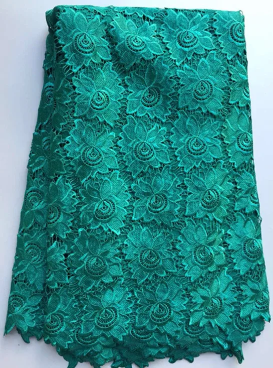 5 ярдов/шт Гладкий Цветочный узор водорастворимое Гипюровое кружево Модный