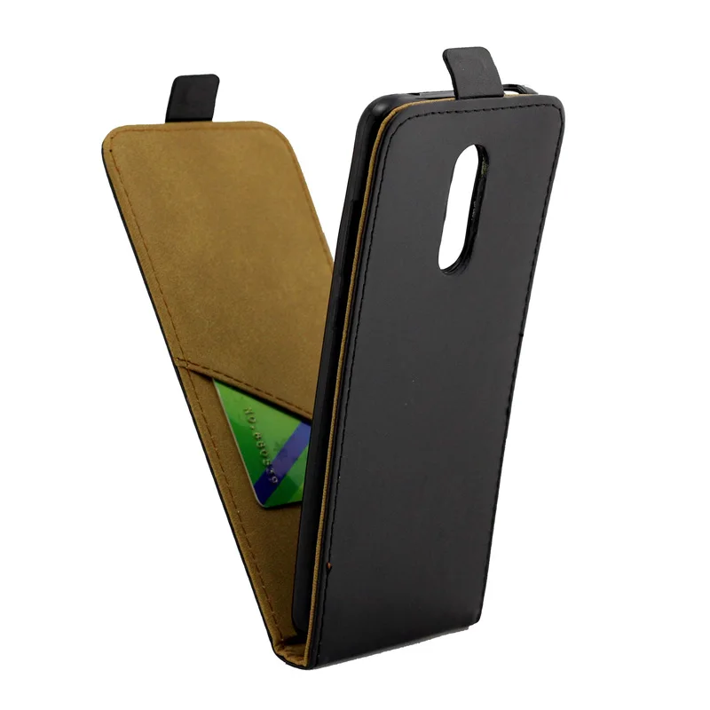 Новый стиль вертикального перевертыша кожаный чехол для телефона Xiaomi Redmi Note 5 Note5 Business Fundas.