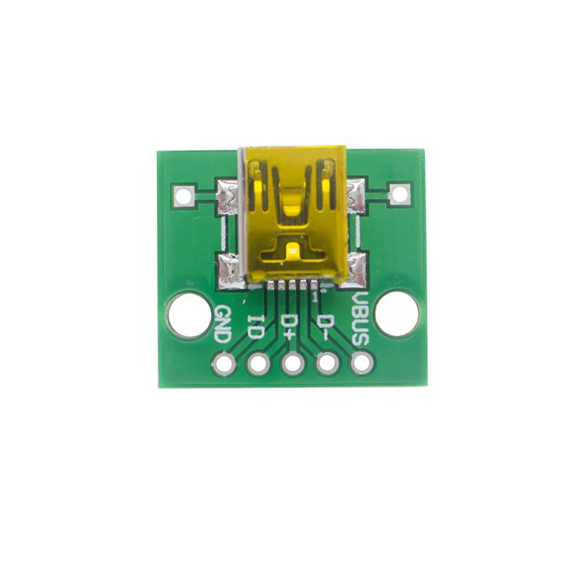 USB разъем типа папа/MINI MICRO Для DIP адаптера 2 54 мм 5pin B 0 гнездо PCB конвертер 3 0|usb to|usb to