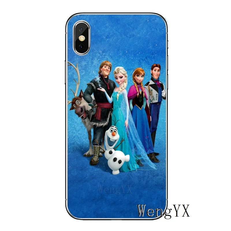 Эльза Анна Олаф снеговик для samsung Galaxy S10 S9 S8 S7 S6 edge Plus Note 9 8 5 S5 S4 S3 мини Чехол Мягкий чехол для мобильного телефона чехлы - Цвет: Olaf-A-13