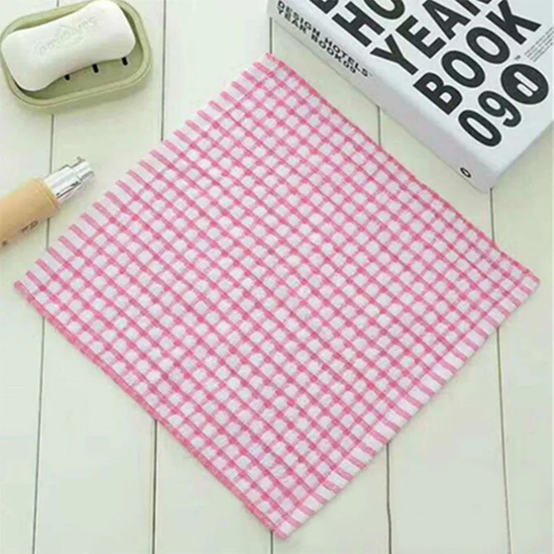 Прочный хлопок Square хлопковые влагопоглощающие Кухня стирка Полотенца дать