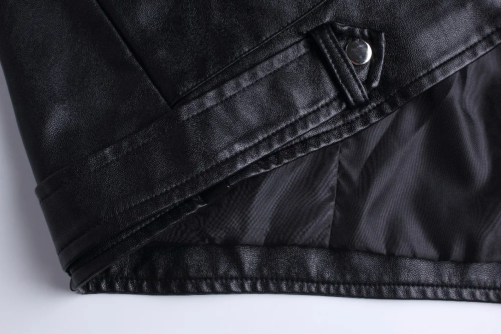 LONMMY Leather jacket men Oblique zipper PU Suede windbreaker mens leather coat Outerwear Slim fit Red 2018 Autumn Spring | Мужская
