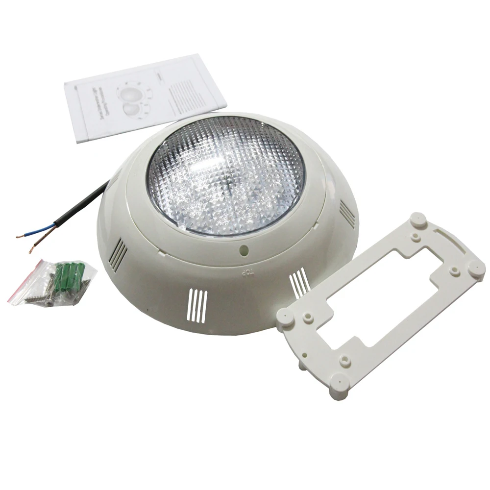 

IP68 LED Pool Light 24W 36W 48W 60W 72W Surface Mounted Flat Spotlight RGB RGBW Synchronous Warm Cold White