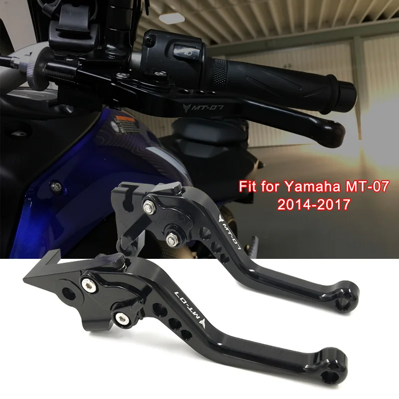 Мотоциклетные аксессуары для YAMAHA MT-07 MT 07 MT07 2014 2015 2016 2017 2018 Короткие Рычаги