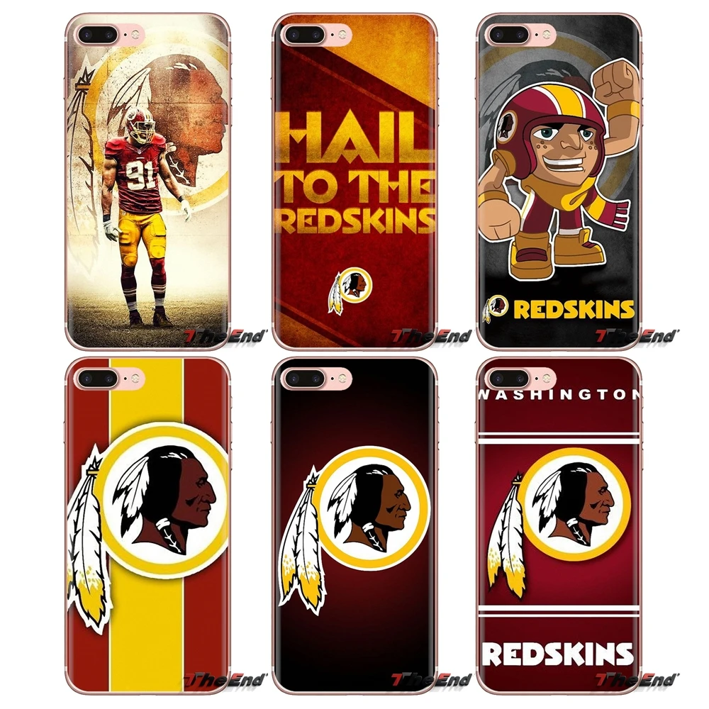 Washington Redskins USA Team Логотип для iPod Touch Apple iPhone 4 4S 5 5S SE 5C 6 6S 7 8 X XR XS Plus MAX силиконовый