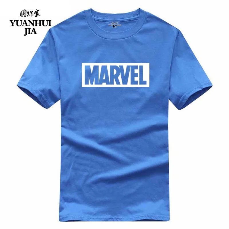 2018 New Fashion MARVEL t-Shirt men cotton short sleeves Casual male tshirt marvel t shirts tops tees Free shipping | Мужская одежда