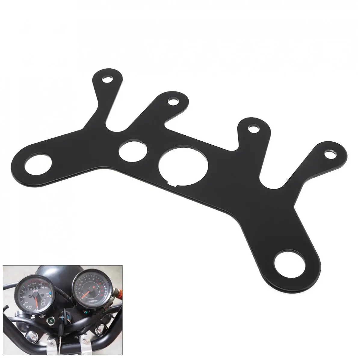 Metal Retro Motorcycle Bracket Odometer Mount Stand Tachometer Speedometer for CG125 /Jialing 70/ZJ125 / XF125 | Автомобили и