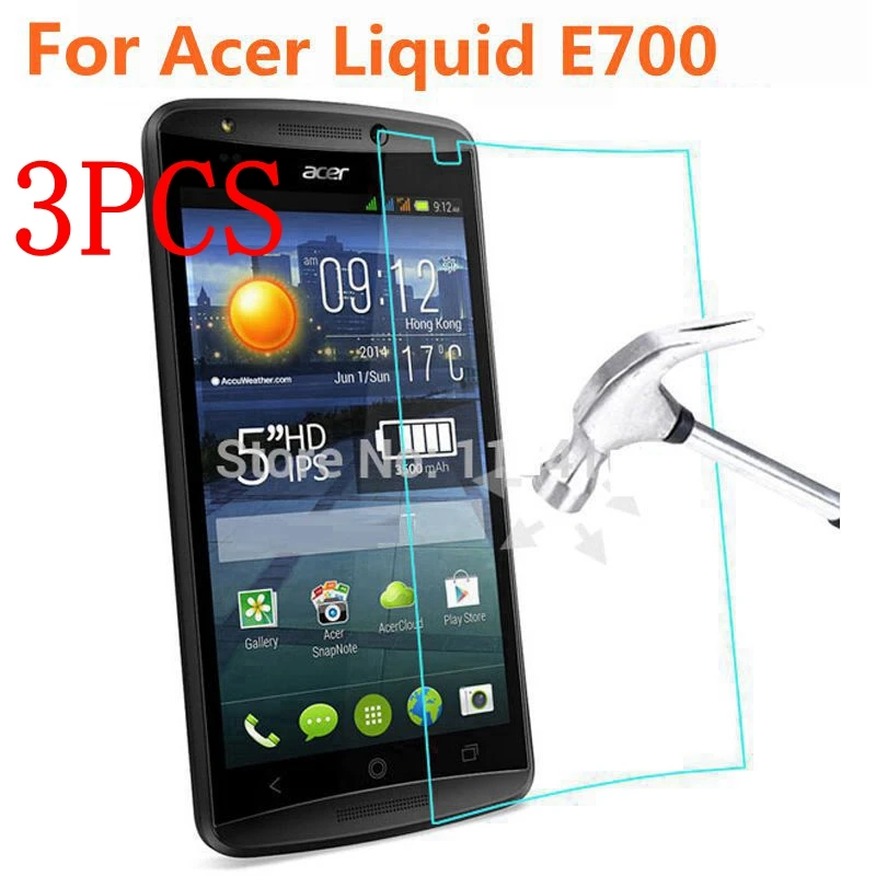 Оригинальное закаленное стекло для Acer Liquid E700 защитная пленка экрана 3