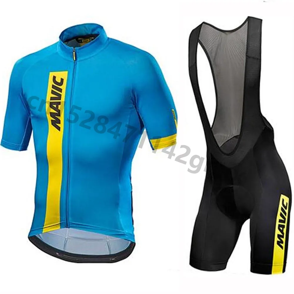Новинка Mavic Pro Велоспорт Джерси Набор Maillot Ropa Ciclismo гоночная велосипедная Одежда Мужская одежда для горного велосипеда спортивный комплект для велоспорта
