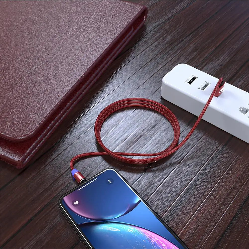 KEYSION type-C Магнитный USB кабель для Oneplus 7 Pro 6t 1m 2m 2A Быстрая зарядка Магнитный зарядный провод USB C кабель для Galaxy A50