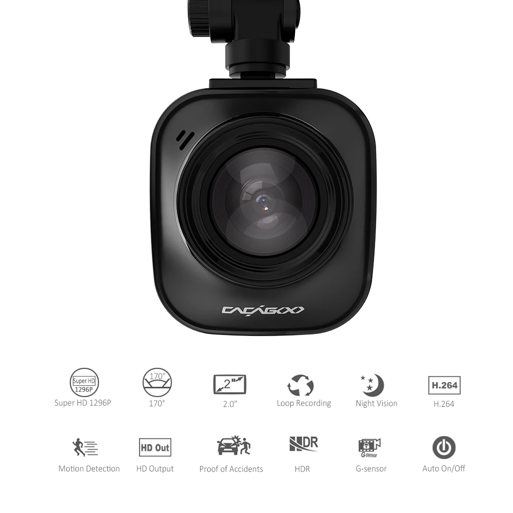 Автомобильный видеорегистратор 2 дюйма 1296P угол обзора 170 градусов|car dvr video recorder|dash