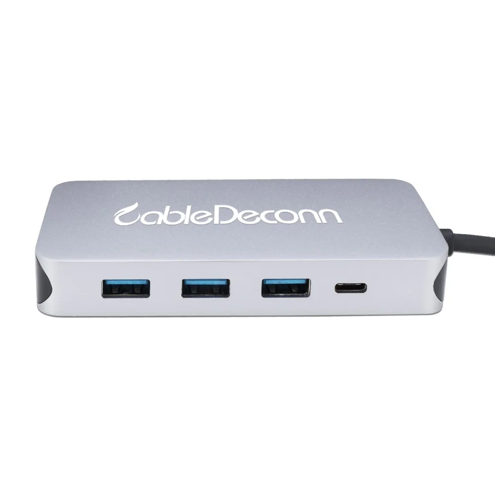 Thunderbolt 3 док-станция usb-c концентратор hdmi ethernet rj45 usb3.0 usb c зарядный кабель