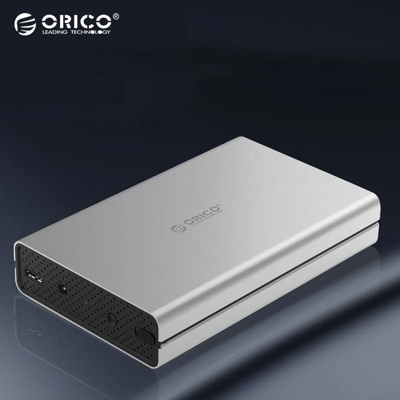 ORICO 3528U3-SV 3 5-дюймовый внешний жесткий диск USB 0 для Sata Hdd Case Tool Бесплатная поддержка