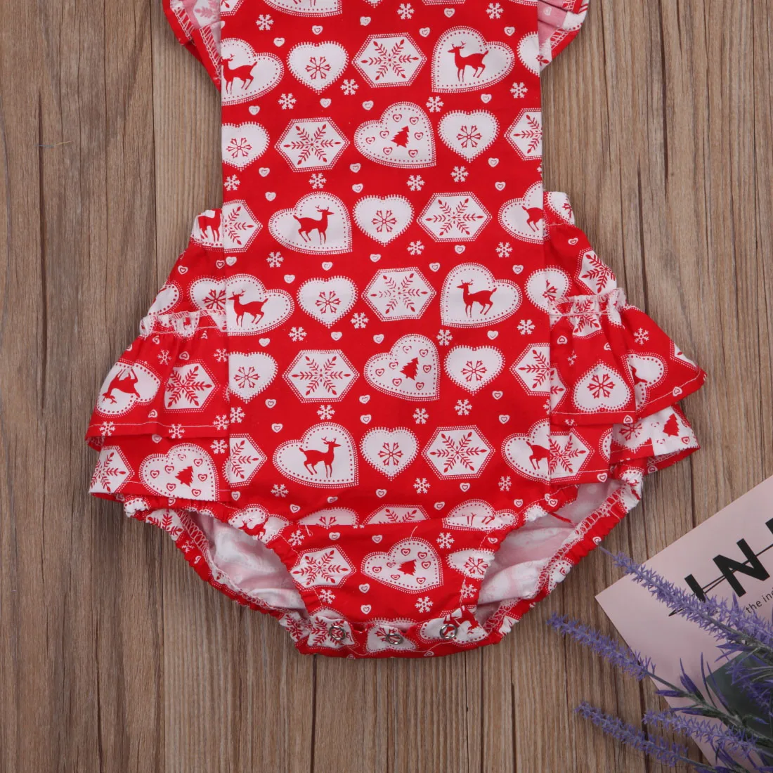 2017 Фирменная Новинка для новорожденных комплекты маленьких девочек Рождество