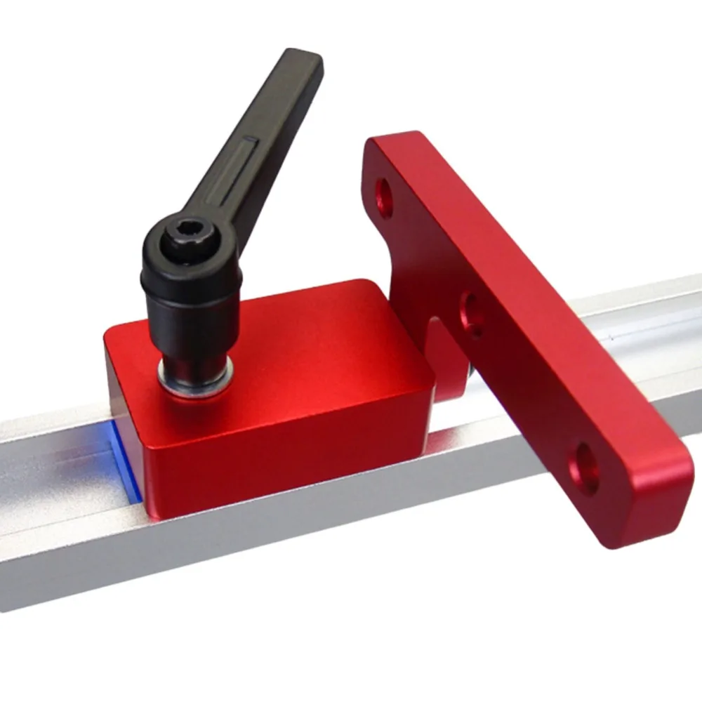 Деревообрабатывающие инструменты торцевая стопа для 30 мм Т трека ручной