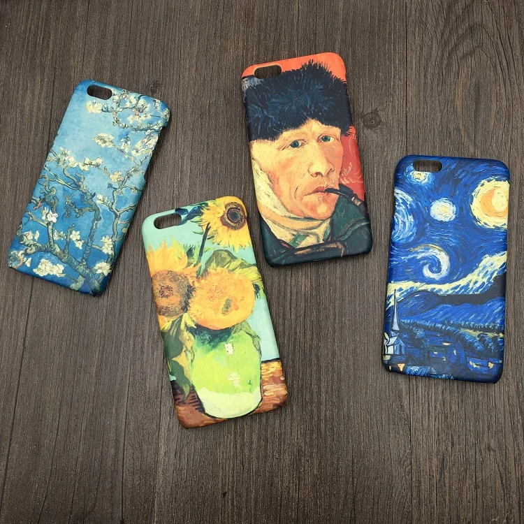 Для Ван Гога чехол для телефона с рисунком &quotКартина маслом&quot xiaomi mi 8 mi8se Жесткий