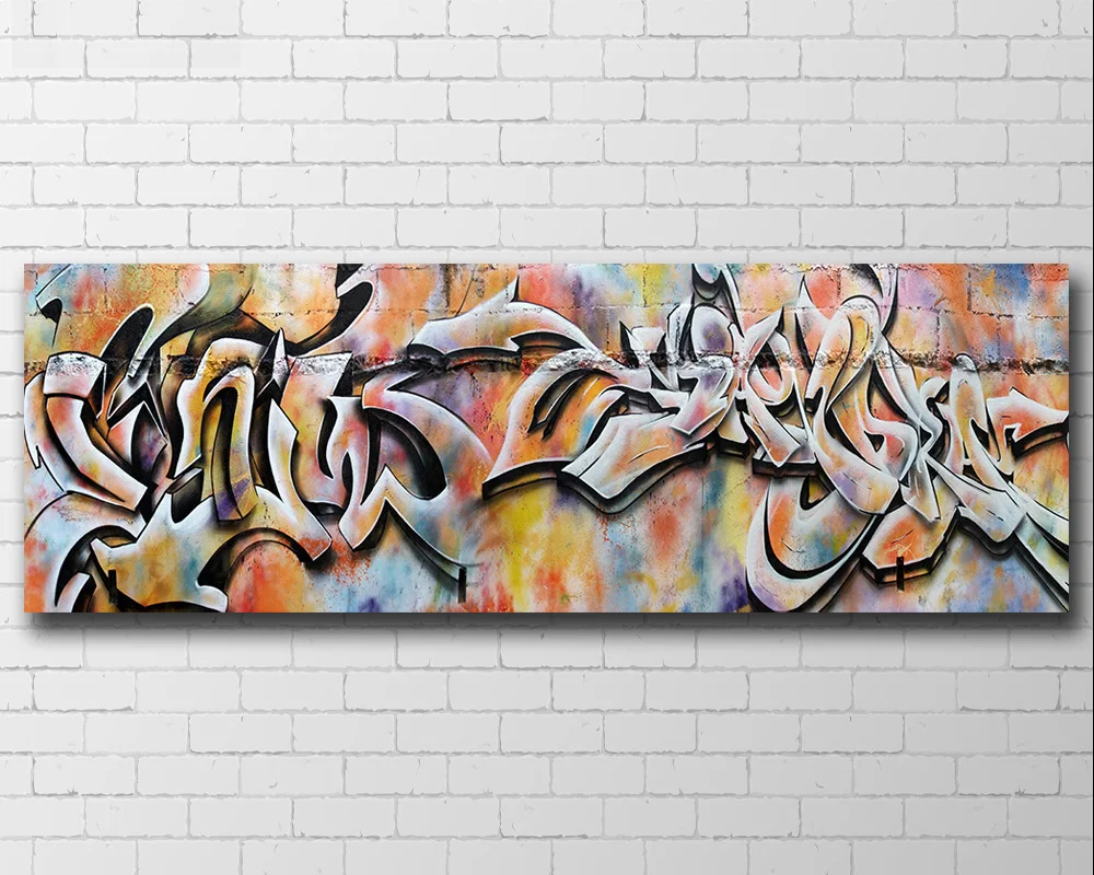 

Wxkoil Street Art Graffiti Vinie-Mandra Wall Art Canvas Painting For Living Room Home Decor Oil Painting Print On Canvas