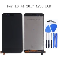 5 0 inch original for lg k4 2017 x230 x230i x230k x230dsf lcd display touch screen with frame repair kit replacementtools