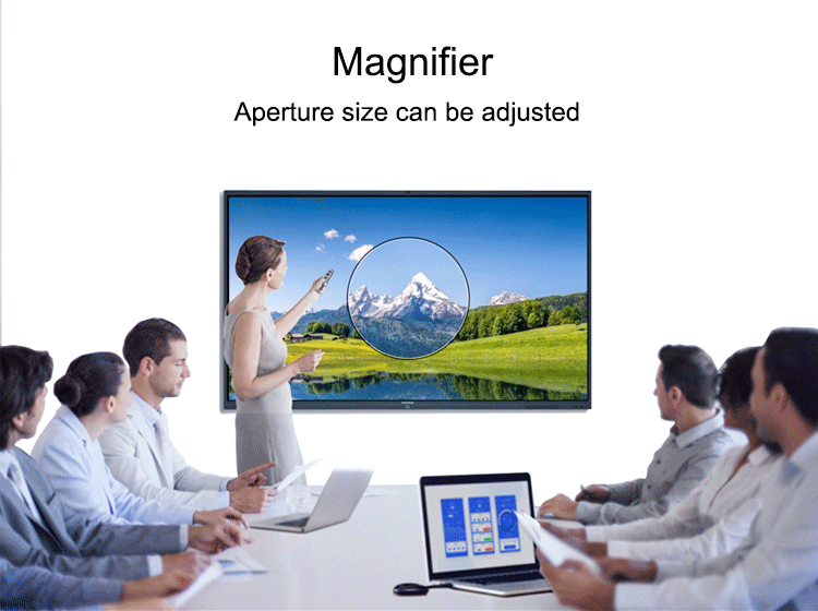 Пульт дистанционного управления AVATTO H100 Spotlight Magnify Presentation с воздушной мышью, 2,4G Беспроводная цифровая лазерная указка PPT Presenter